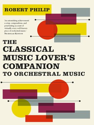 cover image of The Classical Music Lover's Companion to Orchestral Music